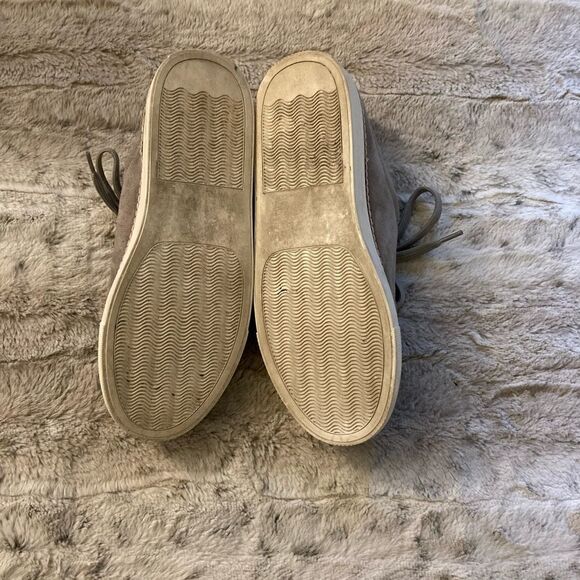 𝅺: : Caslon Suede Metallic & Grey Sneakers : :​ - Picture 6 of 14